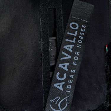 Geheugenschuim schokdemper pad Piuma Acavallo Zwart / zwart