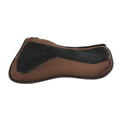 Amortisseur mémoire de forme avec poches configurables en mouton complet Acavallo Marron