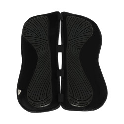 Amortisseur mémoire de forme avec poches configurables en mouton complet Acavallo Noir