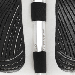 Amortisseur mémoire de forme avec poches configurables en gel Acavallo Blanc Amortisseur mémoire de forme avec poches configurables en gel Acavallo Blanc