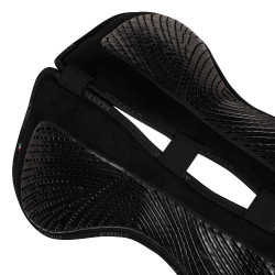 Amortisseur mémoire de forme avec poches configurables en gel Acavallo Noir Amortisseur mémoire de forme avec poches configurables en gel Acavallo Noir