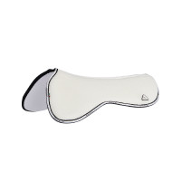 Geheugenfoam schokdemper met hexagonale gelgrip en verhoogde achterkant Acavallo Wit