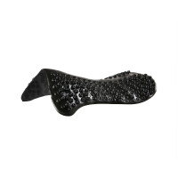 Amortisseur massant en gel réhausse avant et arrière Acavallo Noir Amortisseur massant en gel réhausse avant et arrière Acavallo Noir