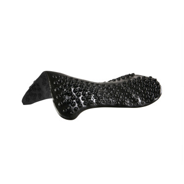 Gel massage schokdemper verhoogd voor- en achteraan Acavallo Zwart Gel massage schokdemper verhoogd voor- en achteraan Acavallo Zwart