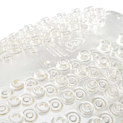 Gel-massagedemper met verhoging achteraan Acavallo Transparant