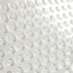 Amortisseur massant en gel avec rehausse arrière Acavallo Transparent