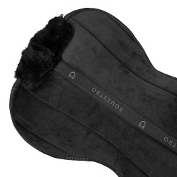 Amortisseur en laine écologique Equestro Noir / noir