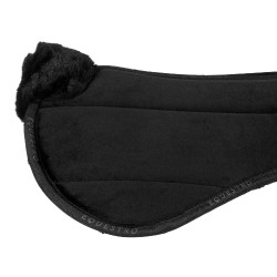 Amortisseur en laine écologique Equestro Noir / noir