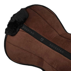Ecologische wollen schokdemper Equestro Bruin / zwart