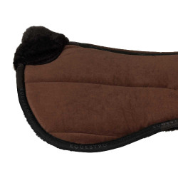 Ecologische wollen schokdemper Equestro Bruin / zwart