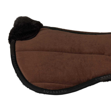 Ecologische wollen schokdemper Equestro Bruin / zwart