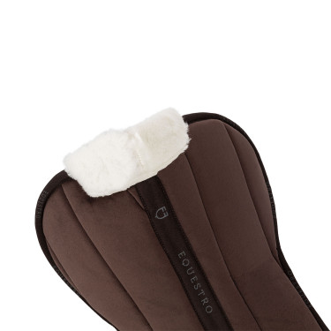 Ecologische wollen schokdemper Equestro Bruin / bruin / wit