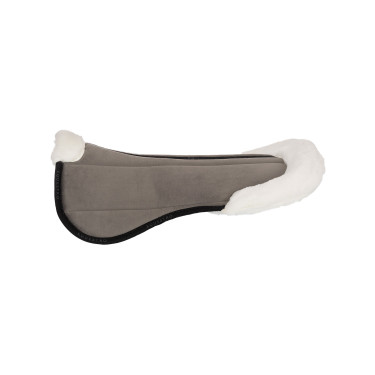 Amortisseur en laine écologique Equestro Gris / noir / blanc