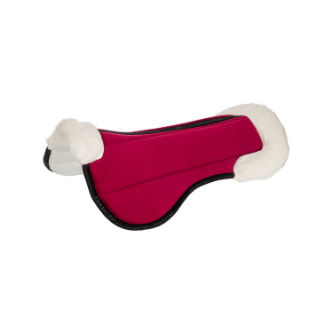 Ecologische wollen schokdemper Equestro Wijn / zwart / wit