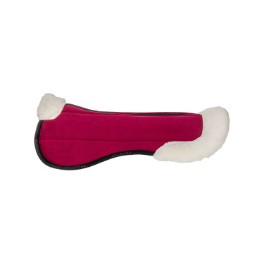 Amortisseur en laine écologique Equestro Vin / noir / blanc