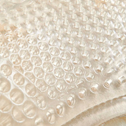 Gel schokdemper volledige voorverhoging van schapenwol Acavallo Transparant / natuurlijk