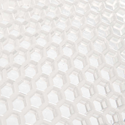 Hexagonale gel schokdemper Acavallo Transparant