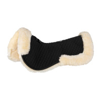 Amortisseur en coton et mouton Equestro Marron / naturel