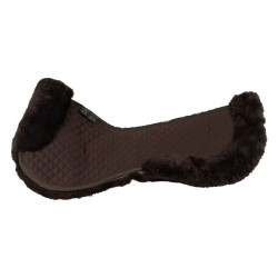 Katoenen en schapenwollen schokdemper Equestro Bruin / bruin