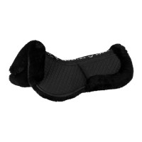 Amortisseur en coton avec poches et mouton Equestro Noir / noir Amortisseur en coton avec poches et mouton Equestro Noir / noir