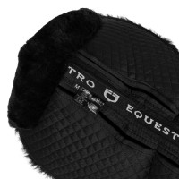 Amortisseur en coton avec poches et mouton Equestro Noir / noir Amortisseur en coton avec poches et mouton Equestro Noir / noir