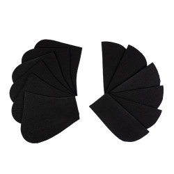 Katoenen schokdemper met zakken en schapenvacht Equestro Blauw / marine