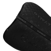 Geheugenfoam schokdemper met dubbelzijdige gelgrip Acavallo Zwart / zwart Geheugenfoam schokdemper met dubbelzijdige gelgrip Acavallo Zwart / zwart