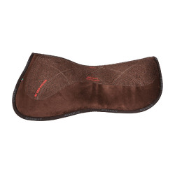 Geheugenschuim schokdemper met hexagonaal gel en verhoogde voorkant Acavallo Bruin / brons