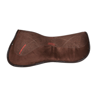 Geheugenschuim schokdemper met hexagonaal gel en verhoogde voorkant Acavallo Bruin / brons