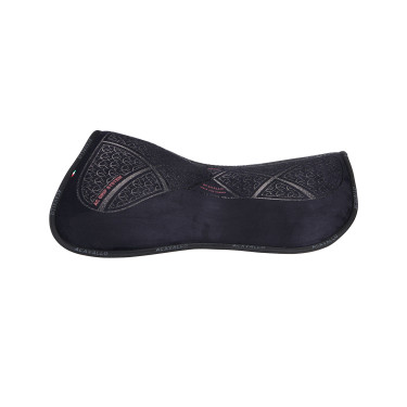 Amortisseur mémoire de forme avec gel hexagonal et rehausse avant Acavallo Noir / argent