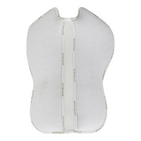 Lycra schokdemper en traagschuim met bamboevezel Acavallo Wit Lycra schokdemper en traagschuim met bamboevezel Acavallo Wit