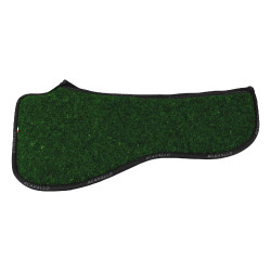 Dubbele memory foam gelpad met vilt Acavallo Bosgroen