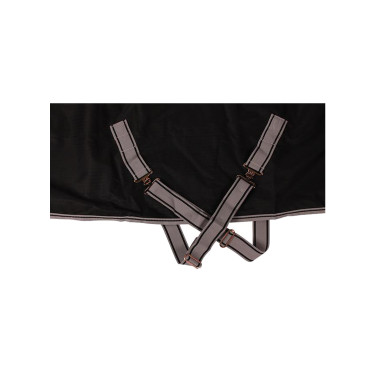 Waterdichte deken Bucas Anniversary Turnout 150g SD Zwart / zilver