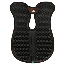 Amortisseur Acavallo dégarotté mémoire de forme réhausseur arrière Marron Amortisseur Acavallo dégarotté mémoire de forme réhausseur arrière Marron