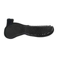 Acavallo schokdemper met schoftuitsparing, traagschuim, achterste verhoger Wit