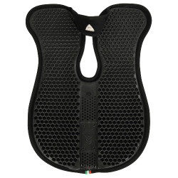 Amortisseur Acavallo dégarotté mémoire de forme réhausseur arrière Noir