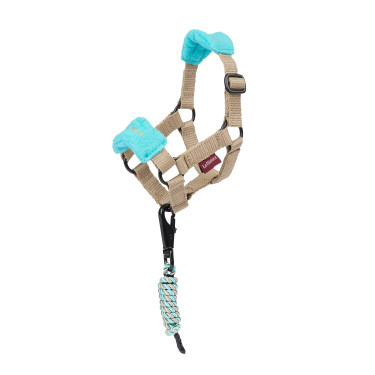 Vogue halster voor speelgoed Mini Pony LeMieux Azur Blauw Vogue halster voor speelgoed Mini Pony LeMieux Azur Blauw