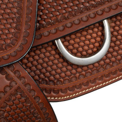 Selle western trail Denver Classic Marron