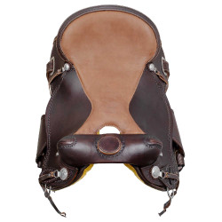 Selle western trail manteau rond full quarter 8020 Marron Selle western trail manteau rond full quarter 8020 Marron