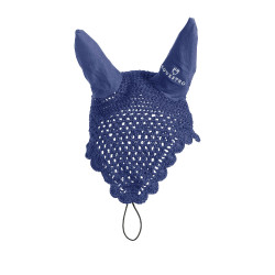 Bonnet chasse-mouches long Equestro Bleu marine Bonnet chasse-mouches long Equestro Bleu marine