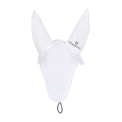 Bonnet chasse-mouches long Equestro Blanc