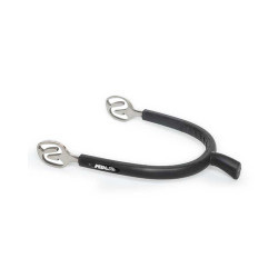 Éperons Metalab Prince de Galles tige caoutchouc Éperons Metalab Prince de Galles tige caoutchouc