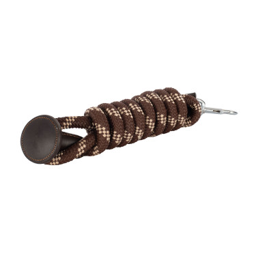 Longe Acavallo Nylon Tréssé avec Embout en Cuir Longe Acavallo Nylon Tréssé avec Embout en Cuir