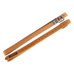 Etrivières Acavallo Cuir Intérieur Nylon Cognac Marron Etrivières Acavallo Cuir Intérieur Nylon Cognac Marron