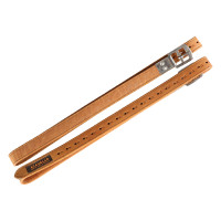 Stijgbeugelriemen Acavallo Leer Binnenkant Nylon Cognac Bruin Stijgbeugelriemen Acavallo Leer Binnenkant Nylon Cognac Bruin