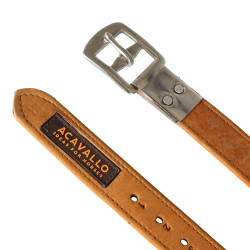 Etrivières Acavallo Cuir Intérieur Nylon Cognac Marron Etrivières Acavallo Cuir Intérieur Nylon Cognac Marron