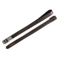 Stijgbeugelriemen Acavallo Leer Binnenkant Nylon Cognac Bruin