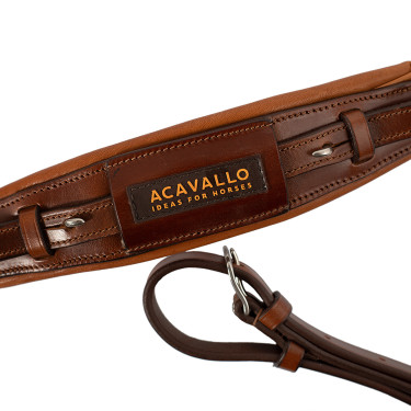 Leren neusriem Acavallo voor Hackamore Leren neusriem Acavallo voor Hackamore