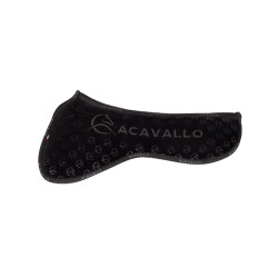 Amortisseur Acavallo Close Contact mousse mémoire de forme grip et gouttière Noir