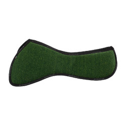 Amortisseur Acavallo CSO feutre Close Contact avec gouttière et mémoire de forme Vert forêt Amortisseur Acavallo CSO feutre Close Contact avec gouttière et mémoire de forme Vert forêt